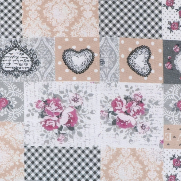Bellatex Látka Dita šířka 140 cm Patchwork