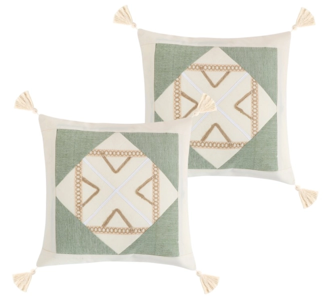 Bellatex Povláček PERU SET 2ks 40x40 cm Natur