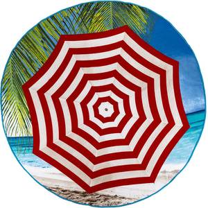 Jahu plážová osuška micro Slunečník kruh 150 cm 